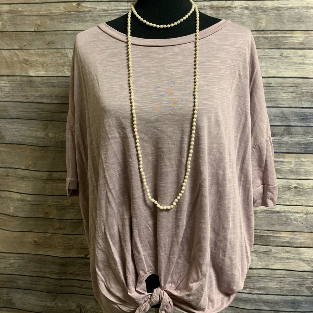 Tie-Front Top